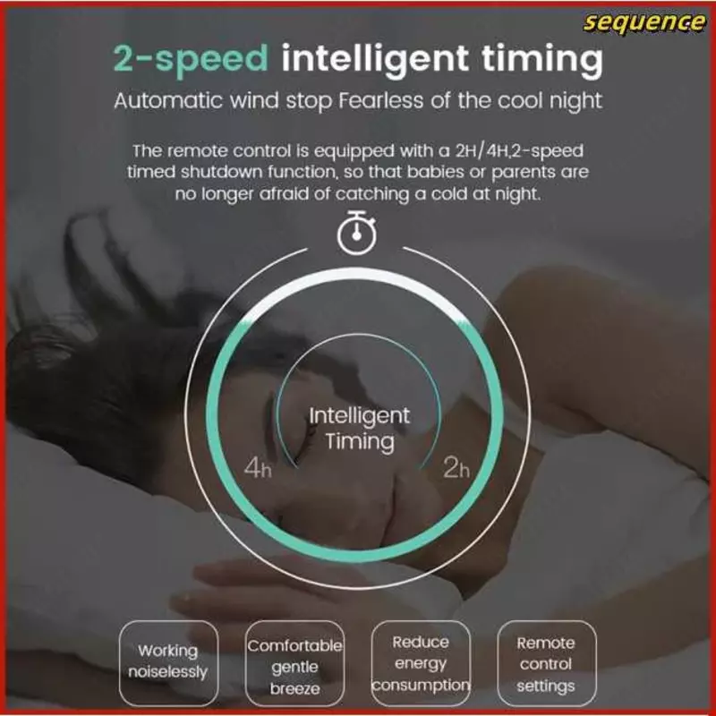 Белый мини-потолочный вентилятор со светодиодной подсветкой.