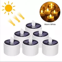 Водонепроницаемые солнечные чайные свечи Homemory