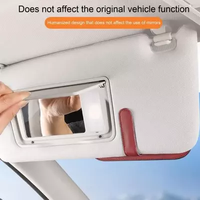 Автомобильный футляр для очков на козырек.