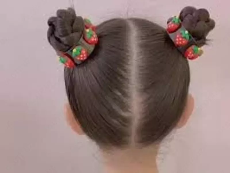 Заколки-сеточка с декоративными фигурками для пучка волос