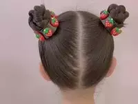 Заколки-сеточка с декоративными фигурками для пучка волос