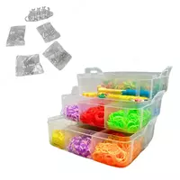  Набор резинок для браслетов (трёхъярусный) - 