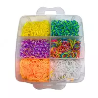  Набор резинок для браслетов (трёхъярусный) Домашний Уголок