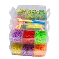  Набор резинок для браслетов (трёхъярусный) - Домашний Уголок