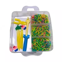  Домашний Уголок - Набор резинок для браслетов (трёхъярусный)