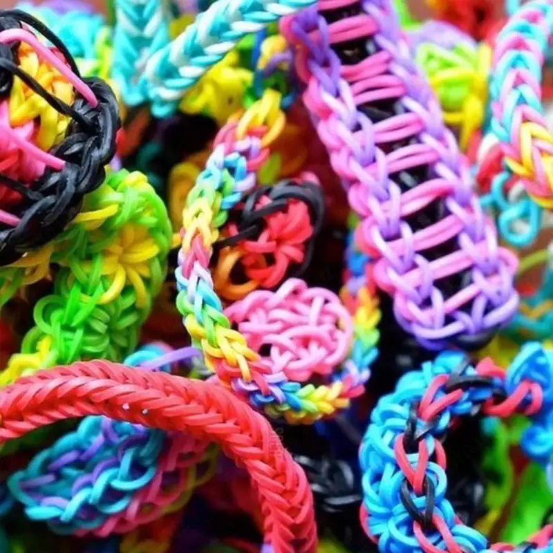  Набор резинок для браслетов (трёхъярусный) Развивающие игрушки