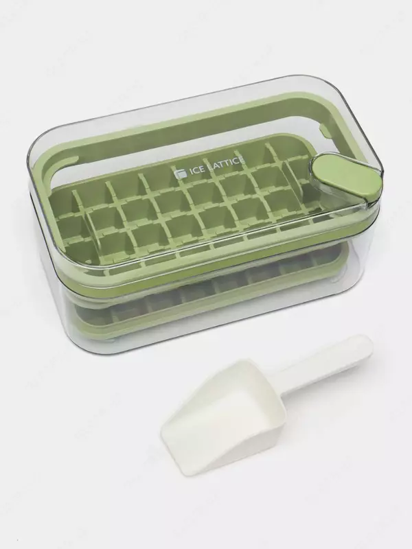 "Domashniy ugolok" XK - Многоразовая форма для льда с крышкой