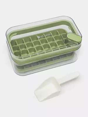 Многоразовая форма для льда с крышкой