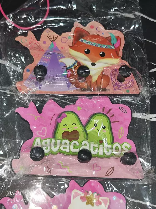 Универсальные настенные крючки в виде смайлика (6 шт.)