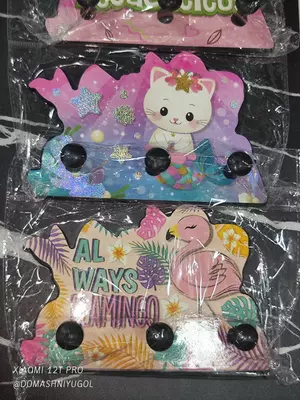 Универсальные настенные крючки в виде смайлика (6 шт.) ЯТТ "Домашний Уголок"