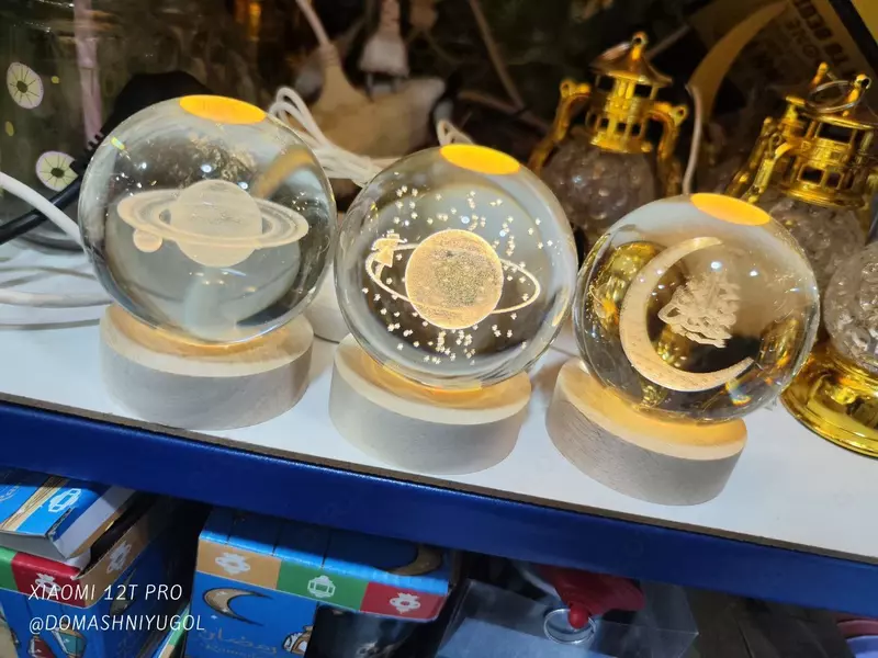 Ночник с подсветкой "Xрустальный шар"