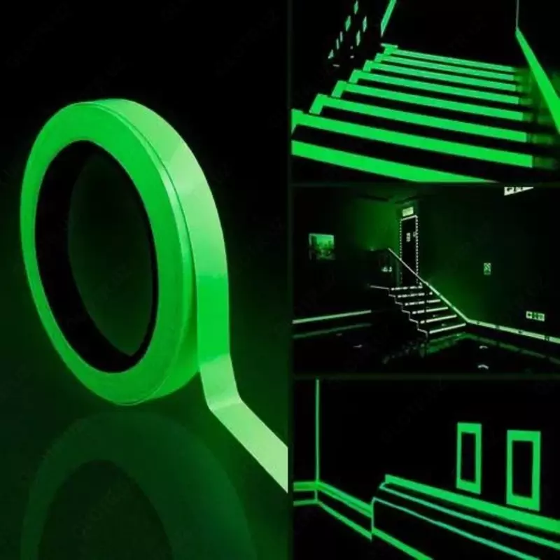 Универсальный люминесцентный клейкая лента (2,5смх5м, зеленый)