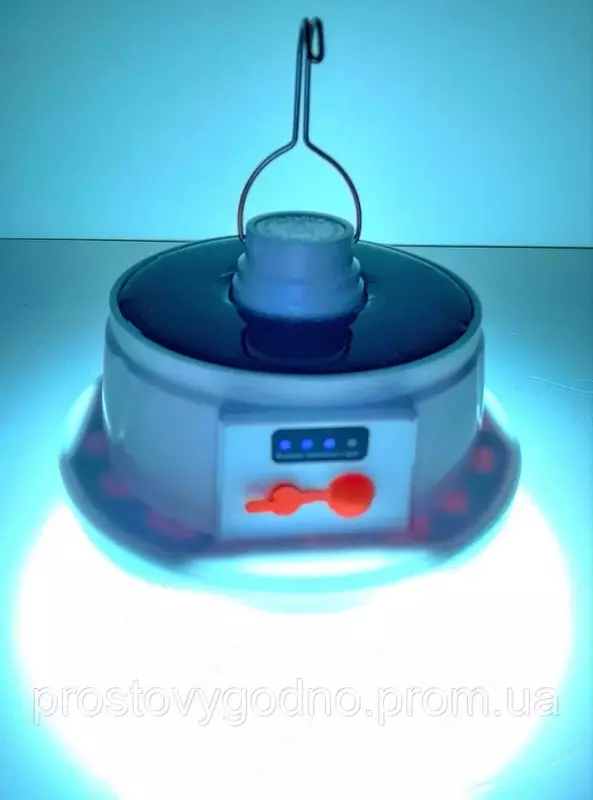 Лампа - фонарь с солнечной батарейкой для кемпинга (2026)