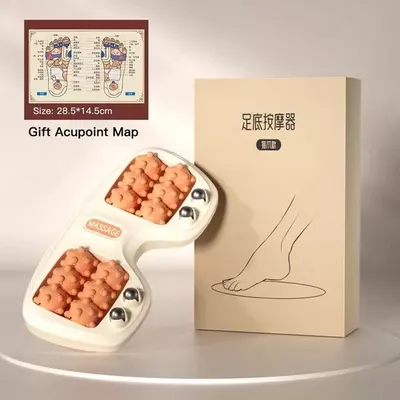 Роликовый массажер с магнитами для ног (29смх15смх5см) Роликовый массажер с магнитами для ног (29смх15смх5см)