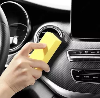 Губка аппликатор Booski Car Care для чернения резины и пластика Губка аппликатор Booski Car Care для чернения резины и пластика