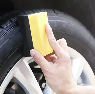 Губка аппликатор Booski Car Care для чернения резины и пластика