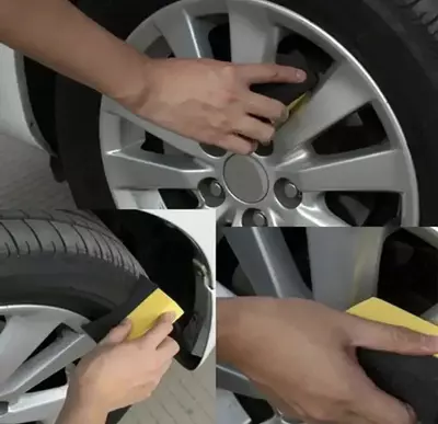 Губка аппликатор Booski Car Care для чернения резины и пластика Губка аппликатор Booski Car Care для чернения резины и пластика