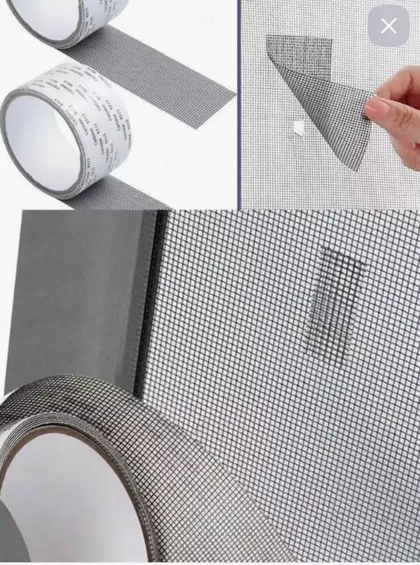 Ремонтная москитная лента с 3d липкой основой