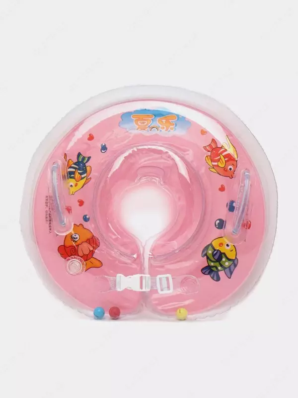  Надувной круг на шею для малышей  для купания  - 