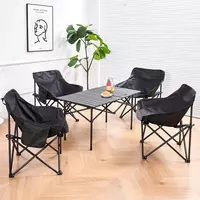  Раскладной стол со стульями для пикника и не только Domashniy ugolok XK