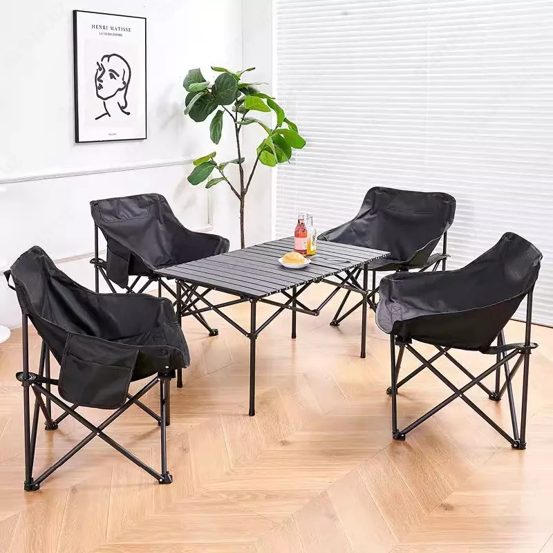  Раскладной стол со стульями для пикника и не только Domashniy ugolok XK