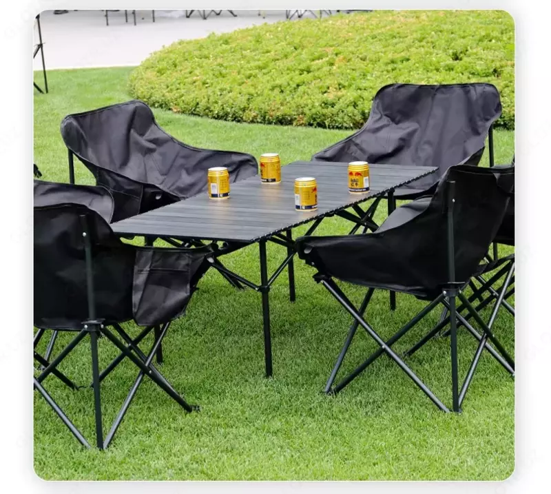  Domashniy ugolok XK - Раскладной стол со стульями для пикника и не только