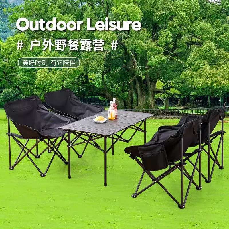  Раскладной стол со стульями для пикника и не только Oshxona stollari