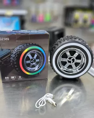 Беспроводная колонка в форме колеса автомобиля Только в розницу