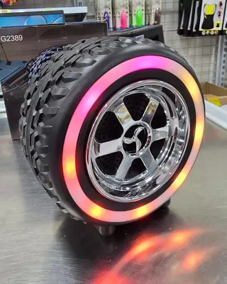 Беспроводная колонка в форме колеса автомобиля - ЯТТ "Домашний Уголок"