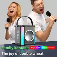 Маленькая домашняя портативная Bluetooth Колонка для караоке