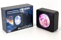 Bluetooth-колонка BauTech портативная с имитацией виниловой пластинки Чёрный Портативная Bluetooth-колонка с имитацией виниловой пластинки - может стать прекрасным дополнением к домашнему интерьеру. В