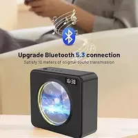 Bluetooth-колонка BauTech портативная с имитацией виниловой пластинки Чёрный Портативная Bluetooth-колонка с имитацией виниловой пластинки - может стать прекрасным дополнением к домашнему интерьеру. В - 200 000 сум