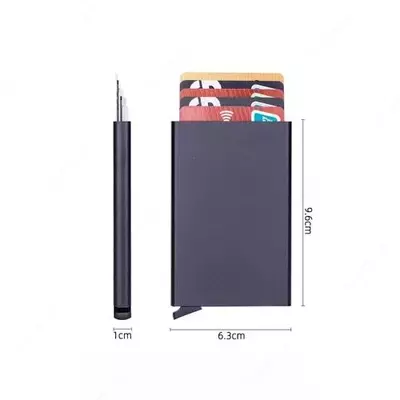 Автоматический металлический картхолдер