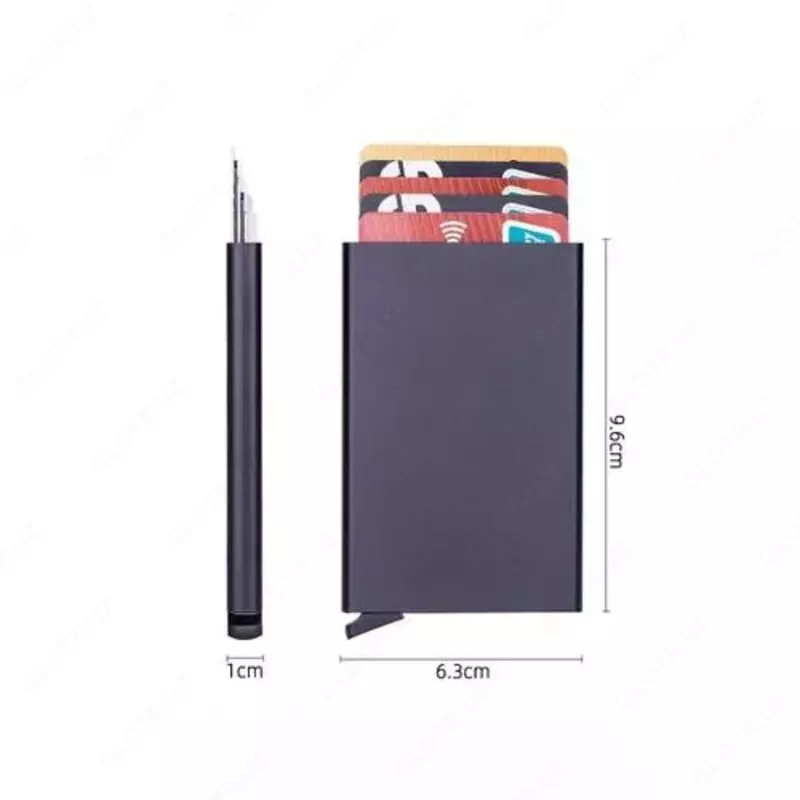 Автоматический металлический картхолдер