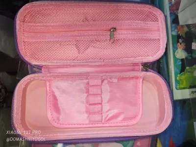 Универсальный 3D пенал с жесткой крышкой (22x17x5см)