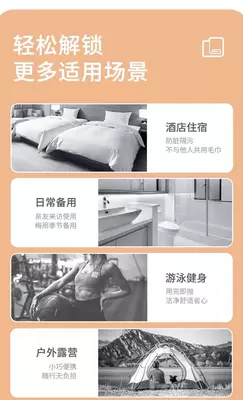 Одноразовые банные полотенца YOYOMI (170*40) ЯТТ "Домашний Уголок"