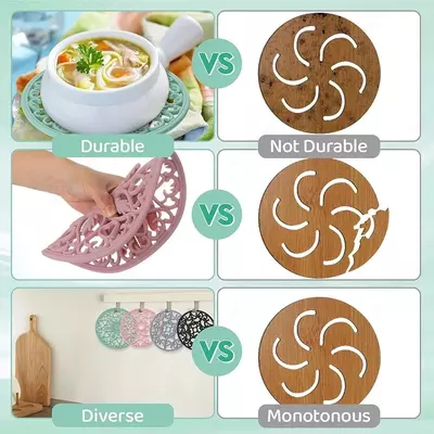 Силиконовый коврик под горячее ЯТТ "Домашний Уголок"