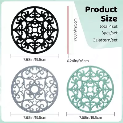 Силиконовый коврик под горячее