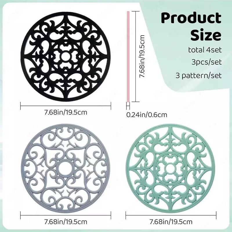 ЯТТ "Домашний Уголок" - Силиконовый коврик под горячее