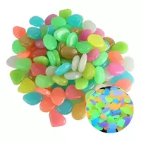 Светящиеся люминесцентные камни для декора (20 шт.) - 30 000 сум