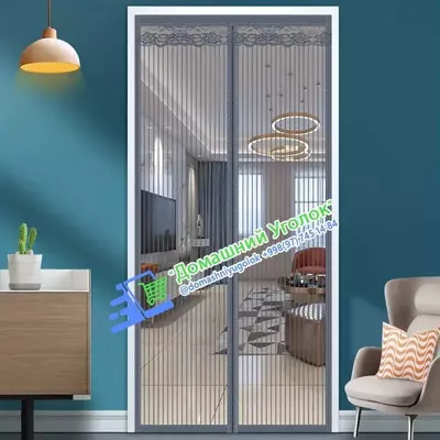 Дверная москитная сетка на магнитах (120*210см.) - 150 000 so'm / dona