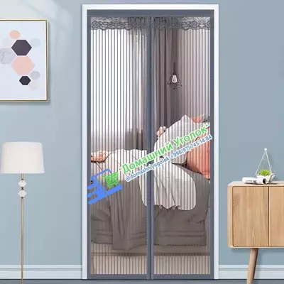 Дверная москитная сетка на магнитах (120*210см.)