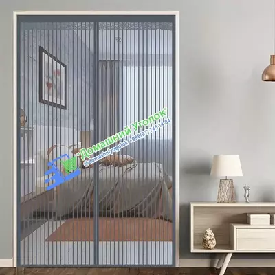 Дверная москитная сетка на магнитах (120*210см.) Chakana savdo