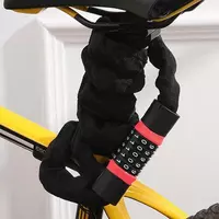 Противоугонная цепь с замком 5-значной кодовой комбинацией. Только в розницу