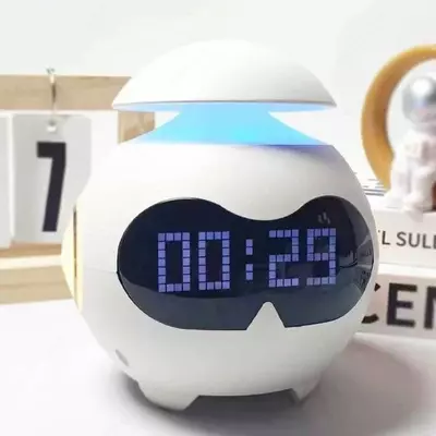 Цифровой будильник "Умные часы" 5 в 1