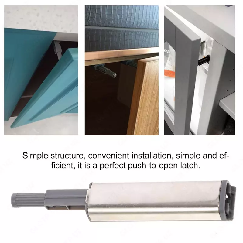 Популярная система защелки для двери шкафа с функцией нажатия и открывания. Только в розницу