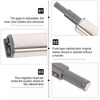 Популярная система защелки для двери шкафа с функцией нажатия и открывания. - ЯТТ "Домашний Уголок"