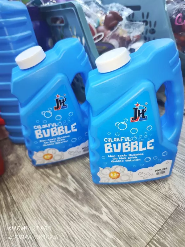   Концентрированный раствор Bubble Solorful для пузырей (2л.)