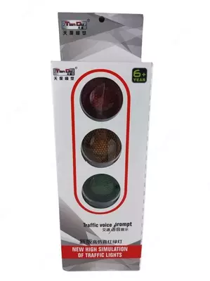 Игрушечный музыкальный светофор на батарейках (белый) - 100 000 сум / шт.