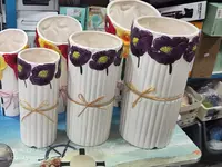 Комплект из 3-х керамических ваз - 150 000 сум